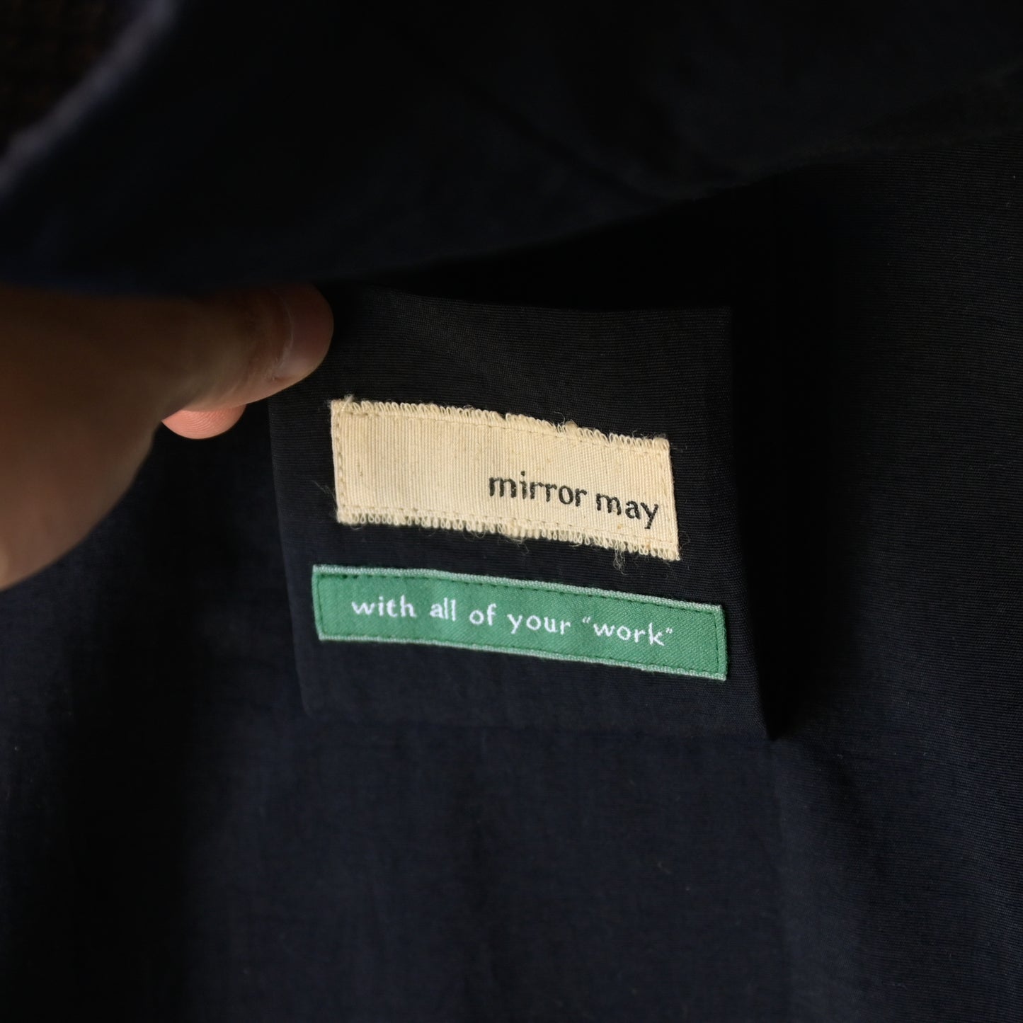 【受注商品】Reversible hoodie <color: Navy> ※2026年3月お届け