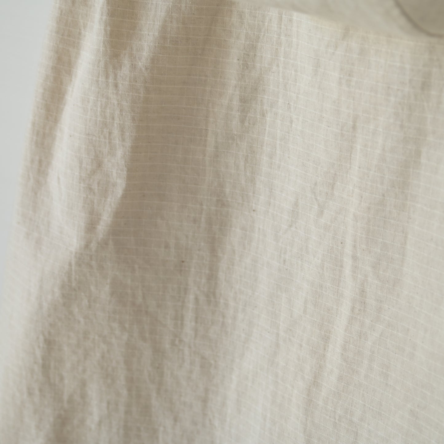 【受注商品】Cotton-hemp shirt hoodie <color: Natural> ※2026年3月お届け