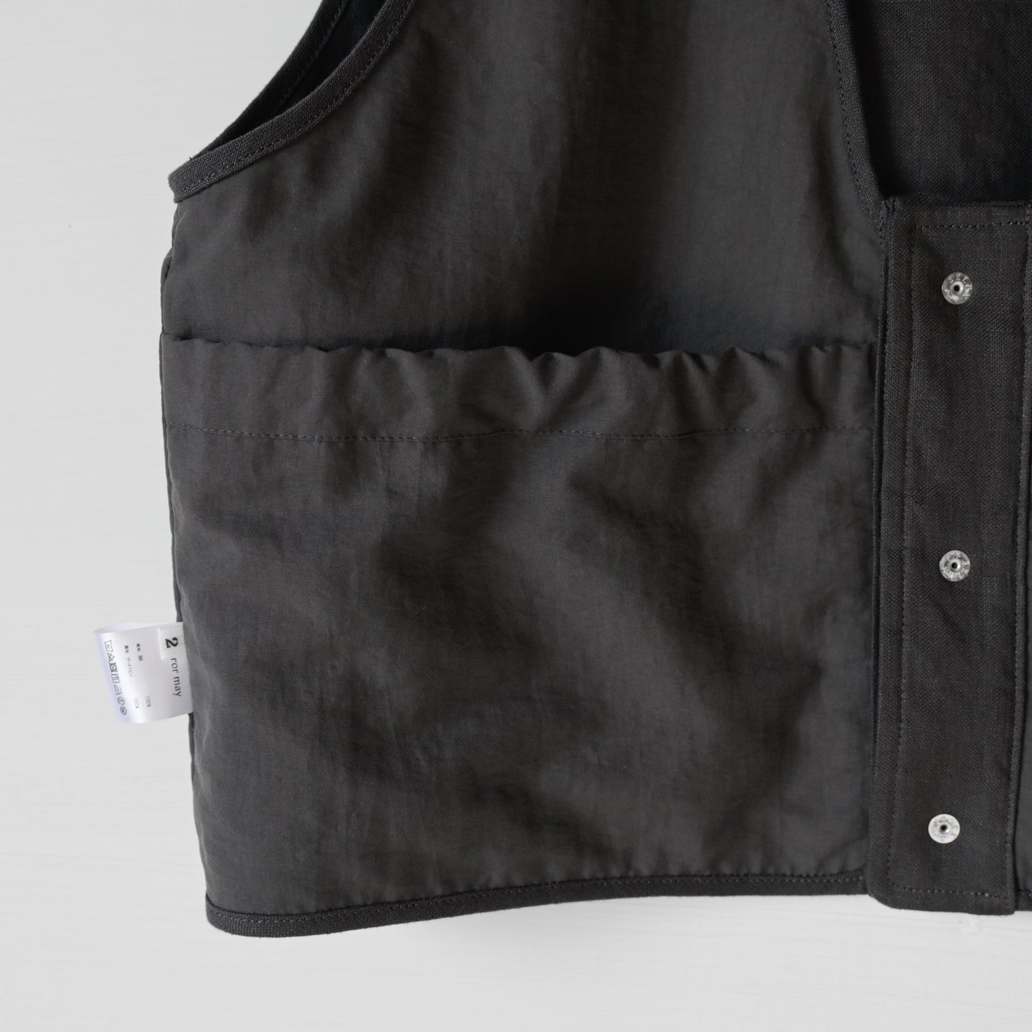 Fishing vest <color: Charcoal>