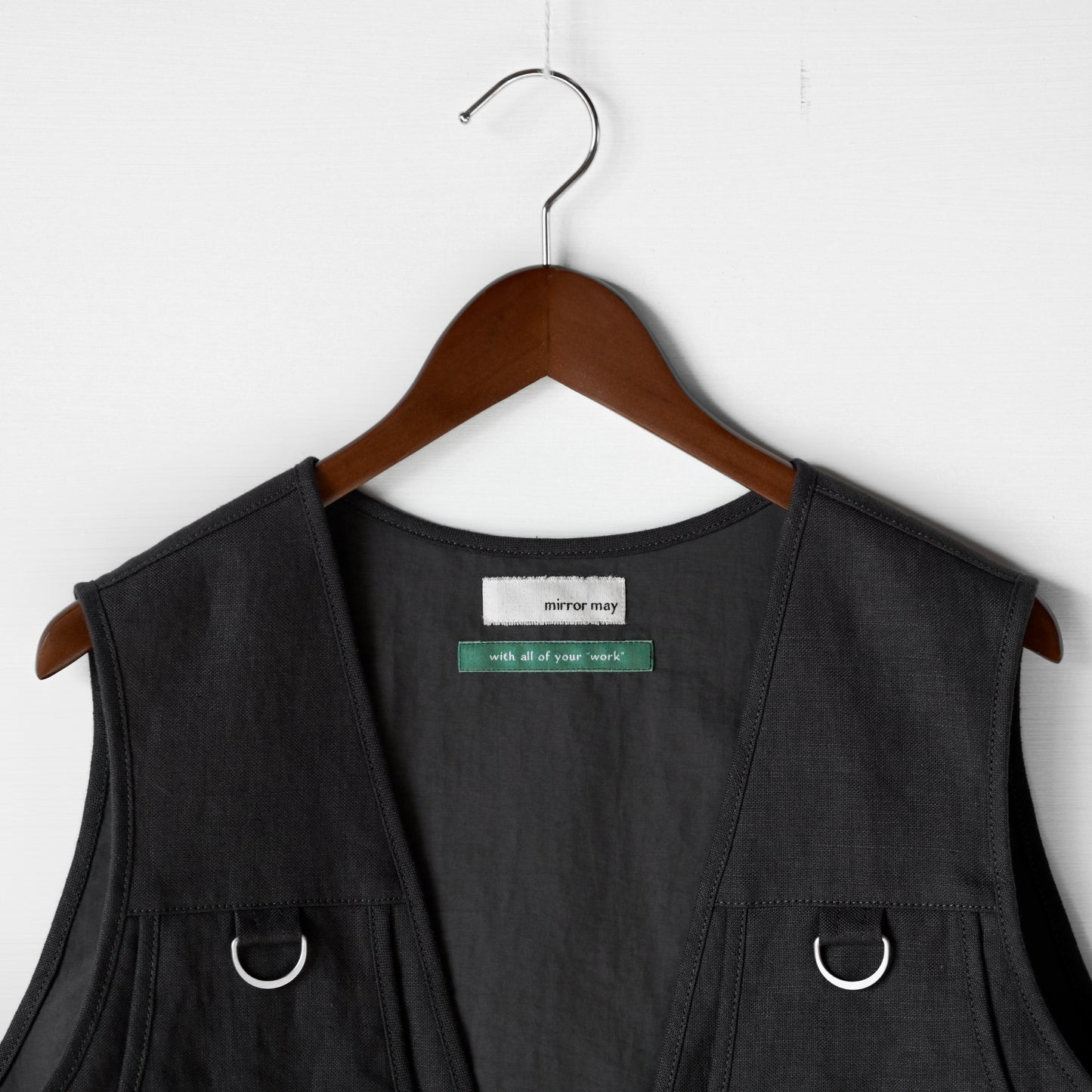 Fishing vest <color: Charcoal>