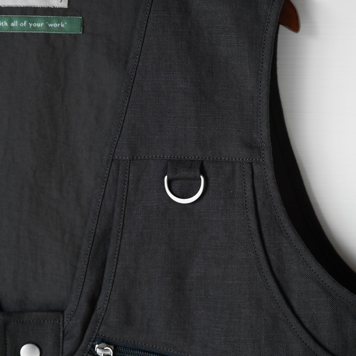 Fishing vest <color: Charcoal>