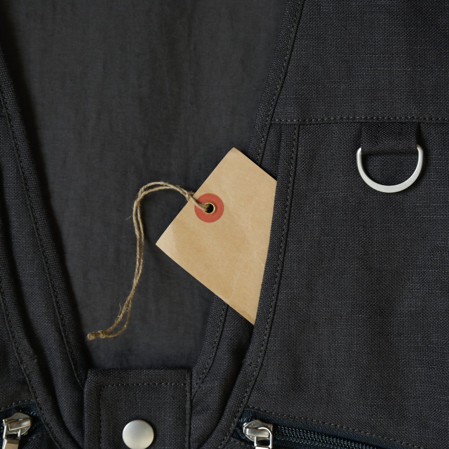 Fishing vest <color: Charcoal>