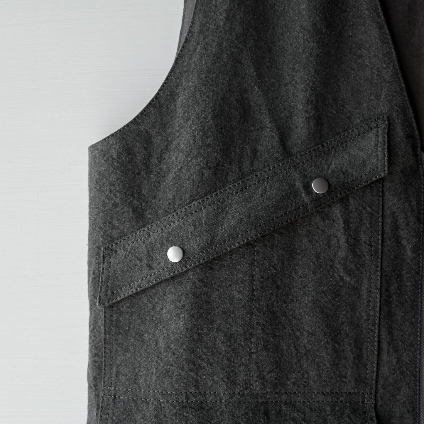 Farmer's vest <color: Charcoal>