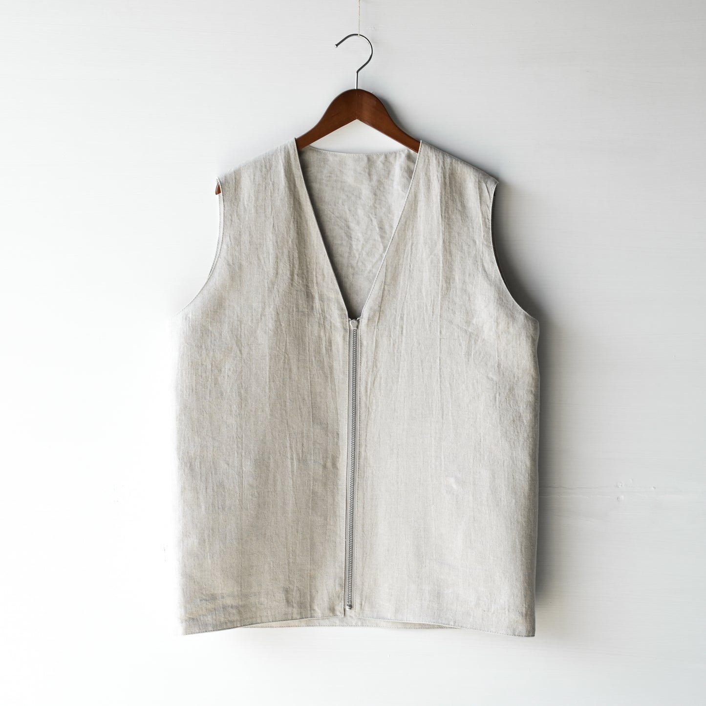 Farmer's vest <color: Natural>