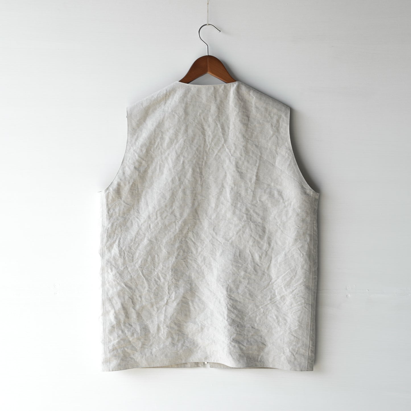 Farmer's vest <color: Natural>