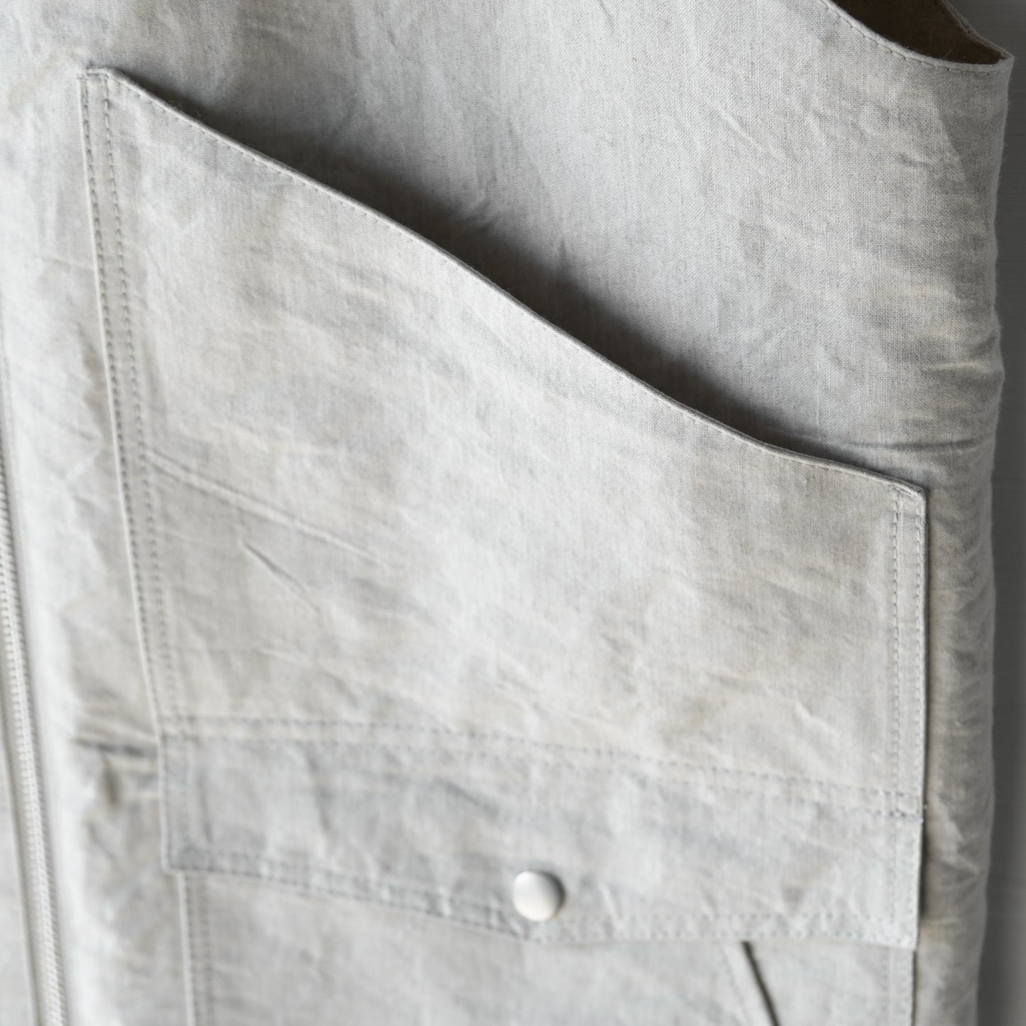 Farmer's vest <color: Natural>