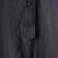 "work" linen pullover shirt  -men's- <color: Charcoal>