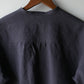 "work" linen pullover shirt  -women's- <color: Charcoal>
