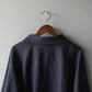 "work" linen jacket <color: Charcoal>