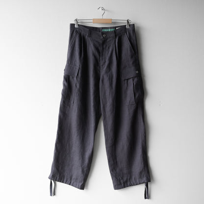 リネンカーゴパンツ