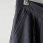 "work" linen cargo pants  -men's- <color: Charcoal>