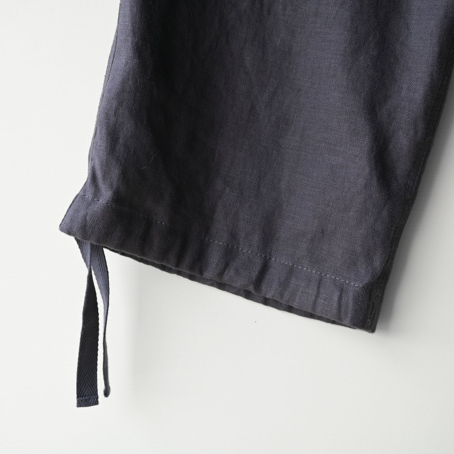 "work" linen cargo pants  -men's- <color: Charcoal>