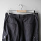 "work" linen cargo pants  -men's- <color: Charcoal>