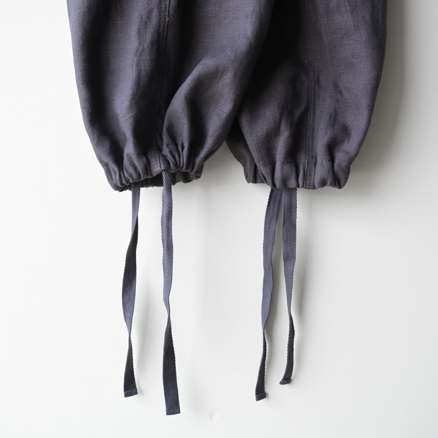 "work" linen cargo pants  -men's- <color: Charcoal>