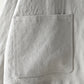 "work" linen jacket <color: Natural>