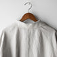 "work" linen jacket <color: Natural>