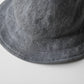 linen × washi ”work" hat <color: Charcoal>