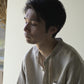 "work" linen pullover shirt  -men's- <color: Natural>