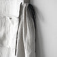 "work" linen dress apron <color: Natural>