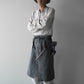 "work" harf apron <color: Charcoal>