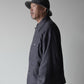 "work" linen jacket <color: Charcoal>