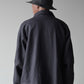 "work" linen jacket <color: Charcoal>