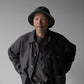"work" linen jacket <color: Charcoal>