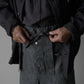 "work" harf apron <color: Charcoal>