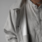"work" linen jacket <color: Natural>