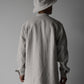 "work" linen pullover shirt  -men's- <color: Natural>
