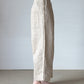 【受注商品】"Tough" linen wide pants <color: Natural> ※2026年3月お届け