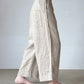 【受注商品】"Tough" linen wide pants <color: Natural> ※2026年3月お届け