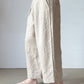 【受注商品】"Tough" linen wide pants <color: Natural> ※2026年3月お届け