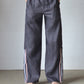 【受注商品】Linen track pants <color: Charcoal> ※2026年3月お届け