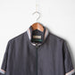 【受注商品】Linen track jacket <color: Charcoal> ※2026年3月お届け