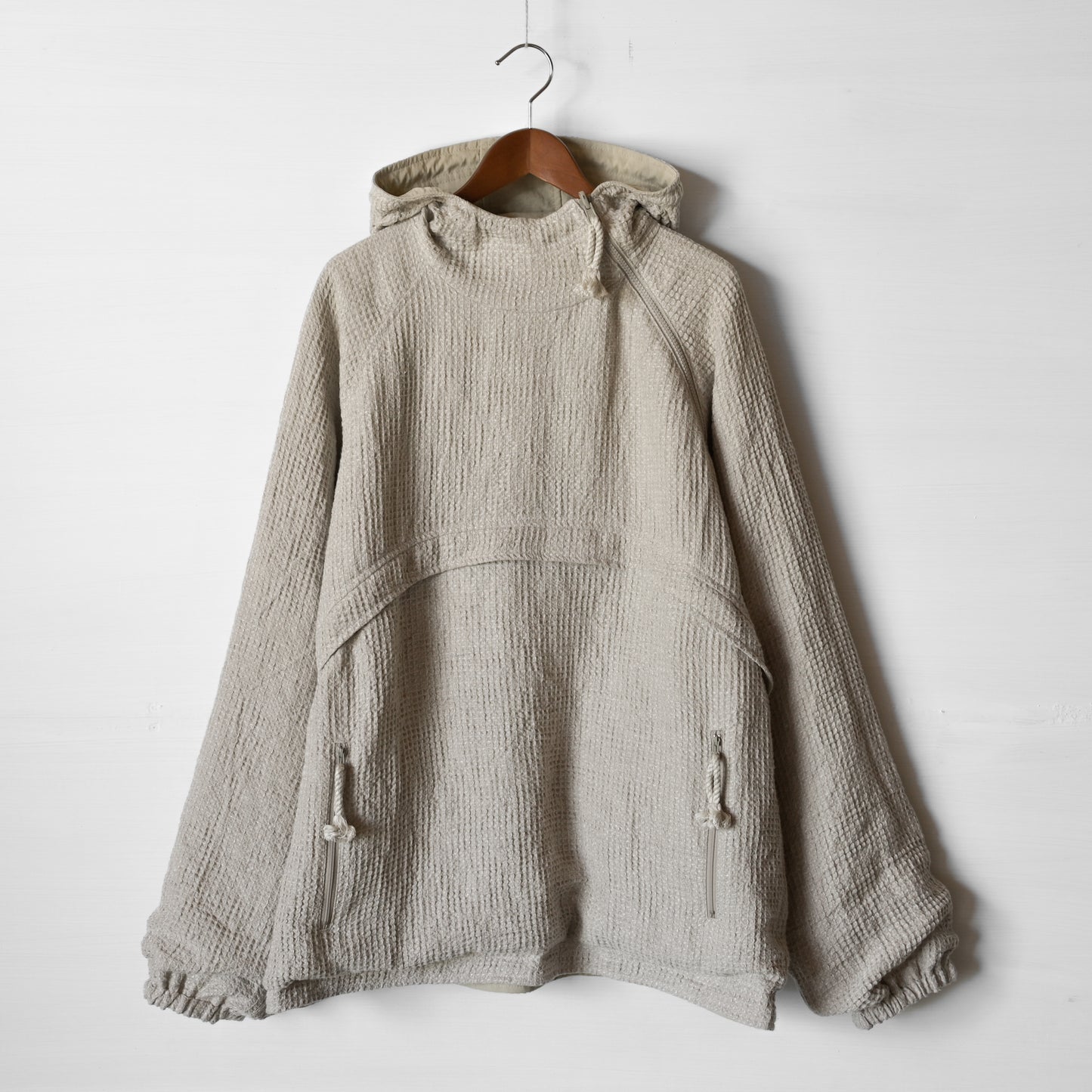 【受注商品】Reversible hoodie <color: Natural> ※2026年3月お届け