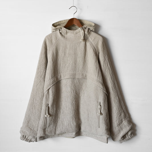 【受注商品】Reversible hoodie <color: Natural> ※2026年3月お届け