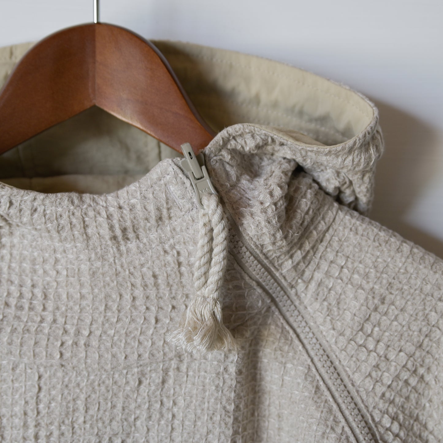 【受注商品】Reversible hoodie <color: Natural> ※2026年3月お届け