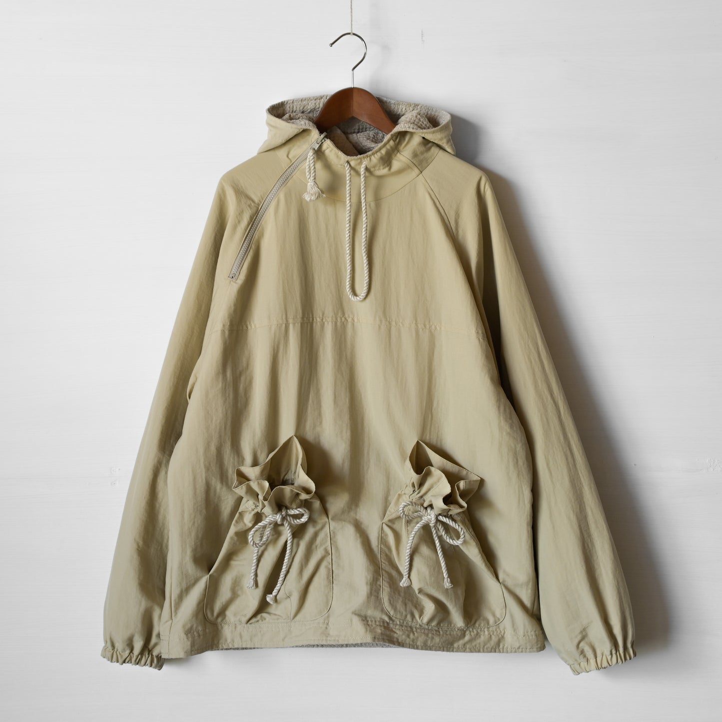 【受注商品】Reversible hoodie <color: Natural> ※2026年3月お届け