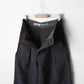 【受注商品】"Tough" linen wide pants <color: Charcoal> ※2026年3月お届け