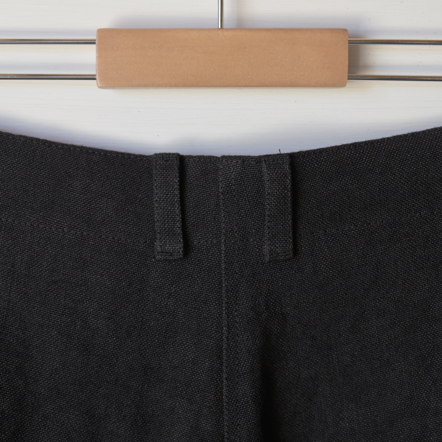 【受注商品】"Tough" linen wide pants <color: Charcoal> ※2026年3月お届け