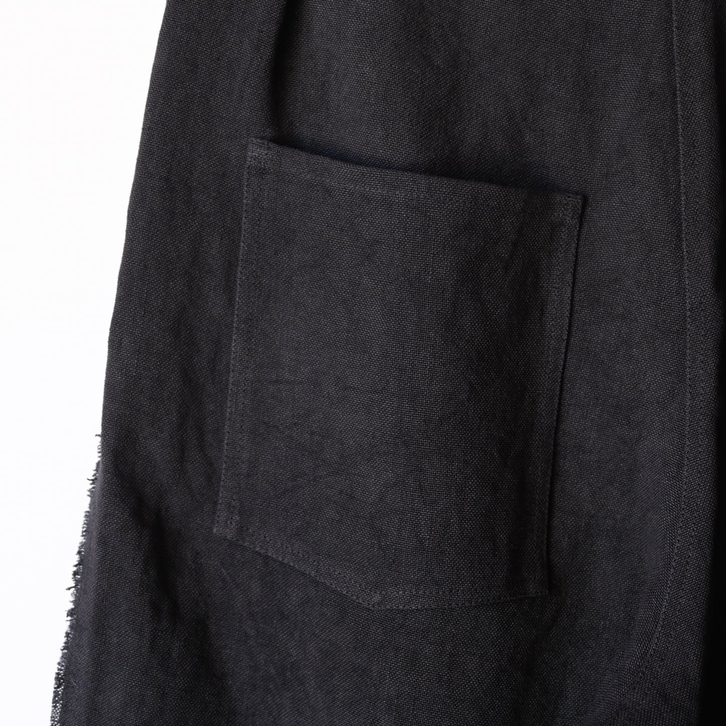 【受注商品】"Tough" linen wide pants <color: Charcoal> ※2026年3月お届け