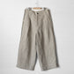 【受注商品】"Tough" linen wide pants <color: Natural> ※2026年3月お届け