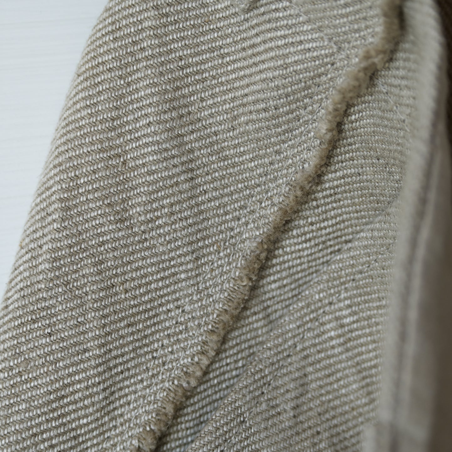 【受注商品】"Tough" linen wide pants <color: Natural> ※2026年3月お届け