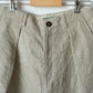 【受注商品】"Tough" linen wide pants <color: Natural> ※2026年3月お届け