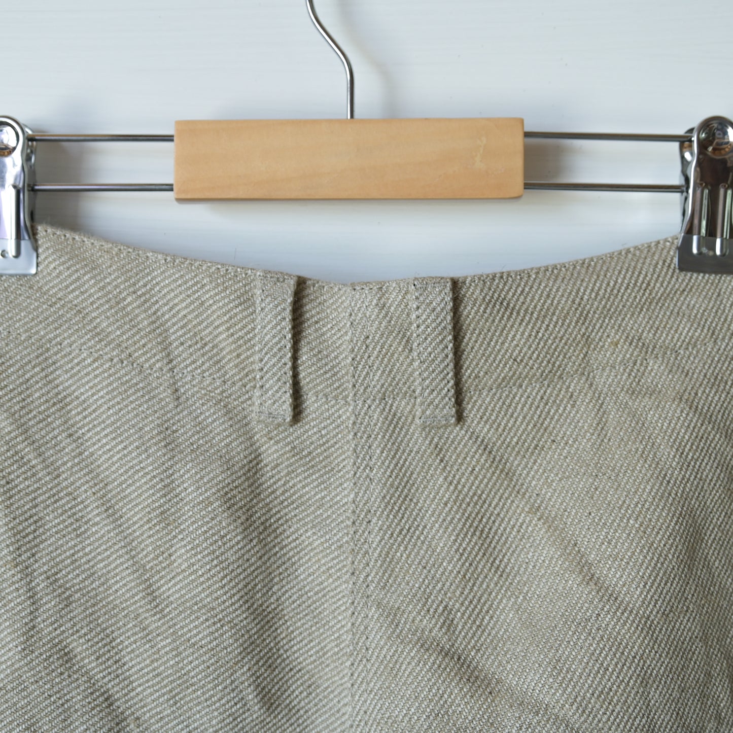 【受注商品】"Tough" linen wide pants <color: Natural> ※2026年3月お届け