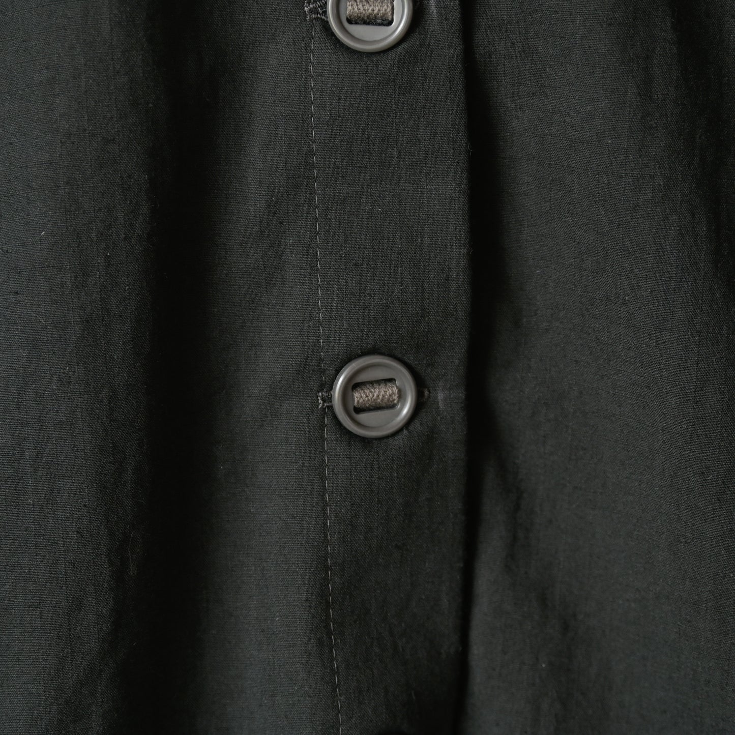 【受注商品】Cotton-hemp shirt hoodie <color: Charcoal> ※2026年3月お届け