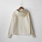 【受注商品】Cotton-hemp shirt hoodie <color: Natural> ※2026年3月お届け