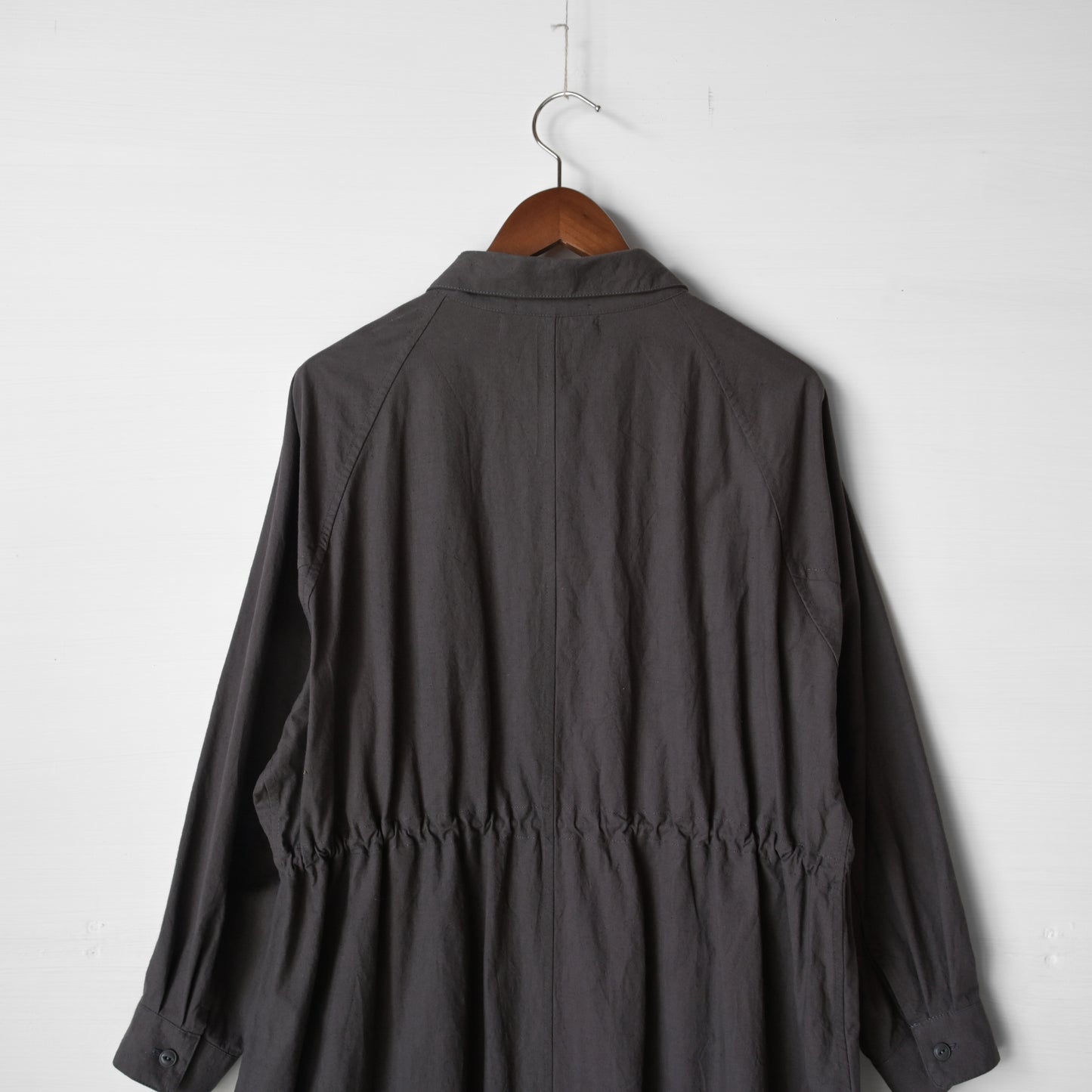 【受注商品】Mods shirt dress <color: Charcoal> ※2026年3月お届け