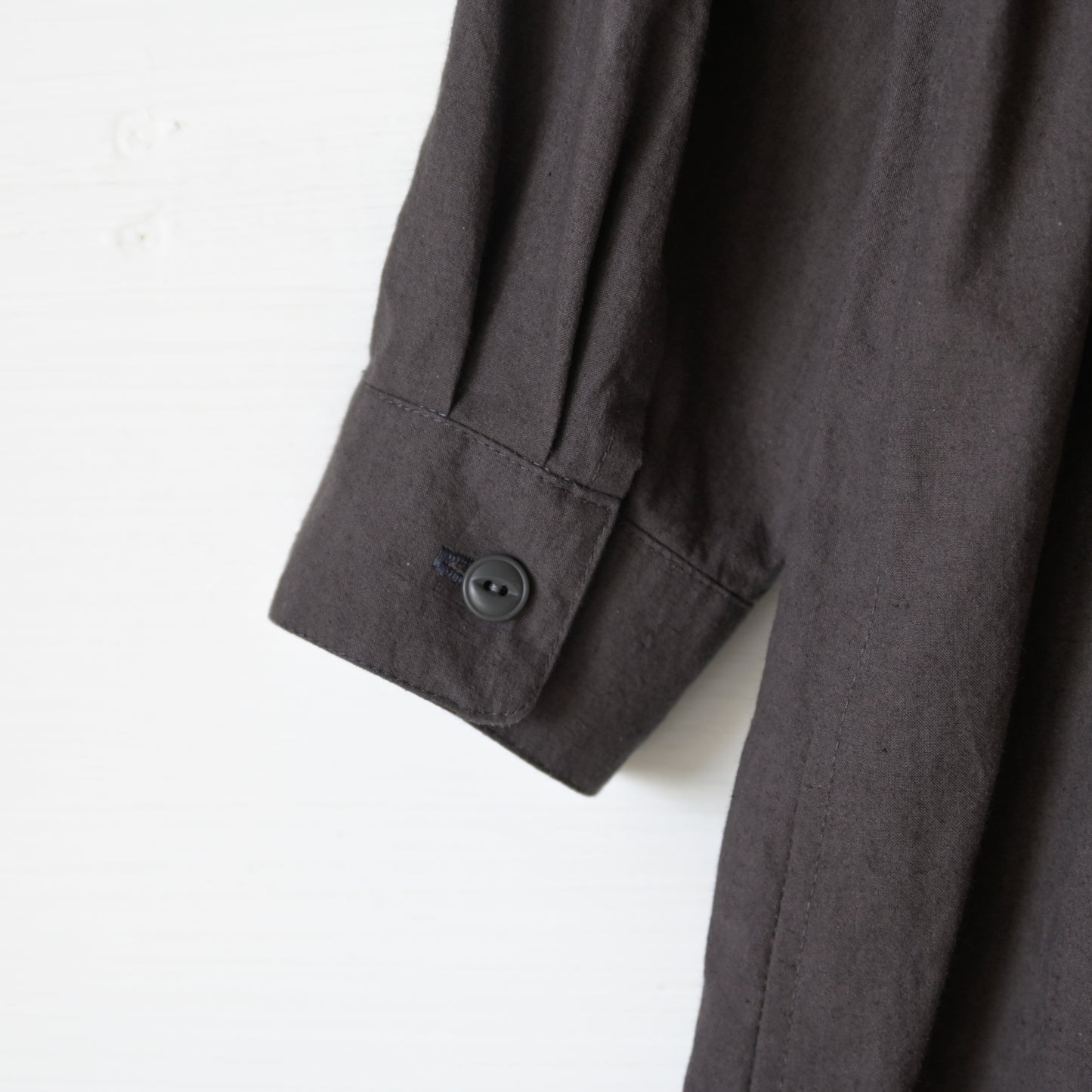 【受注商品】Mods shirt dress <color: Charcoal> ※2026年3月お届け